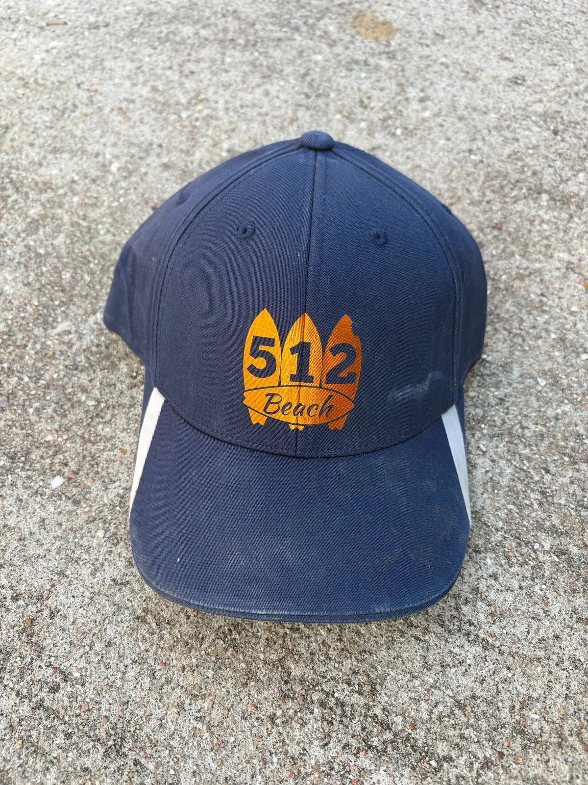 Retired navy 512 Beach hat