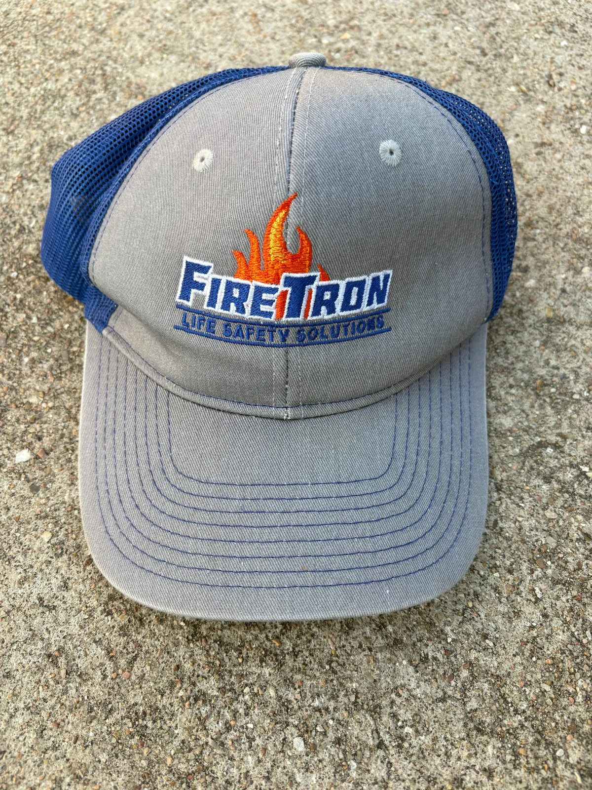Retired blue FireTron hat